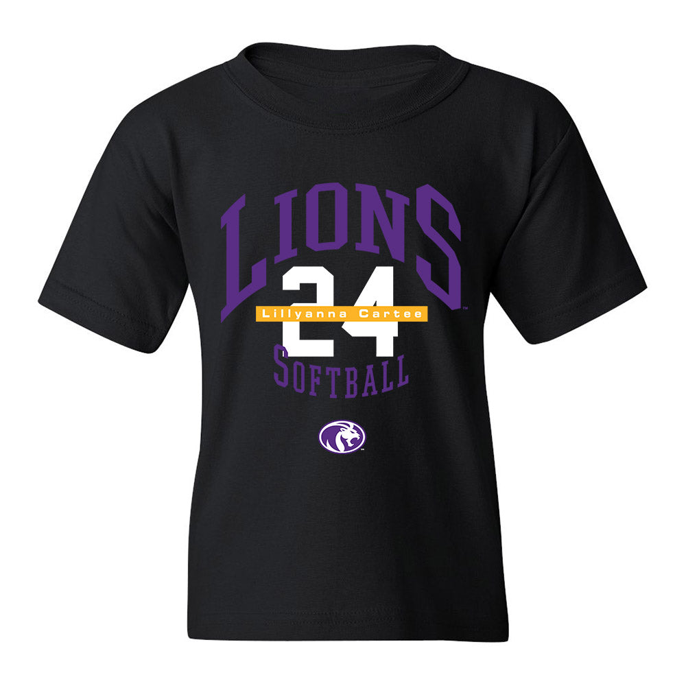 North Alabama - NCAA Softball : Lillyanna Cartee - Classic Fashion Shersey Youth T-Shirt