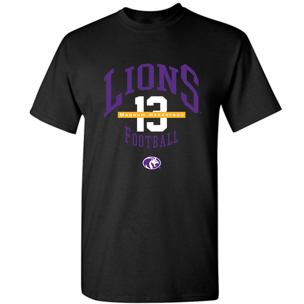 North Alabama - NCAA Football : Magnum Henderson - Classic Fashion Shersey T-Shirt-0