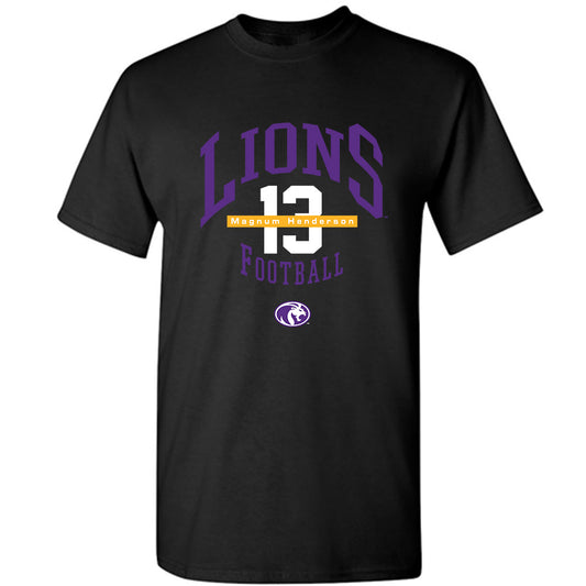 North Alabama - NCAA Football : Magnum Henderson - Classic Fashion Shersey T-Shirt-0
