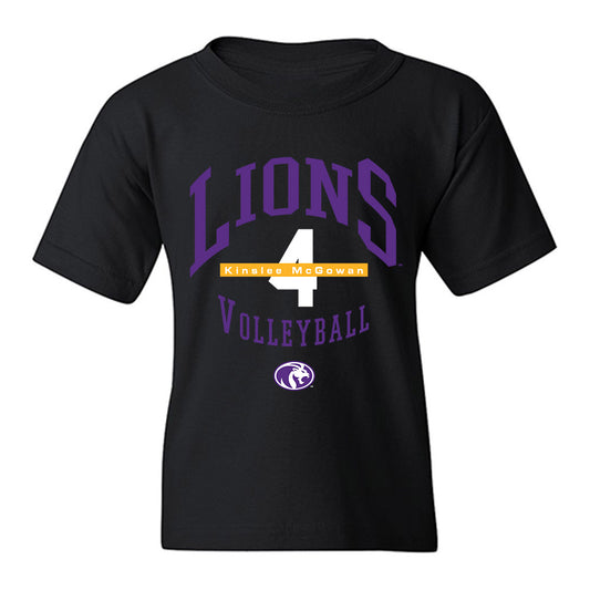 North Alabama - NCAA Women's Volleyball : Kinslee McGowan - Classic Fashion Shersey Youth T-Shirt-0