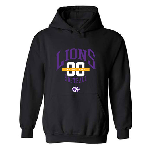 North Alabama - NCAA Softball : Katie Davis - Classic Fashion Shersey Hooded Sweatshirt-0