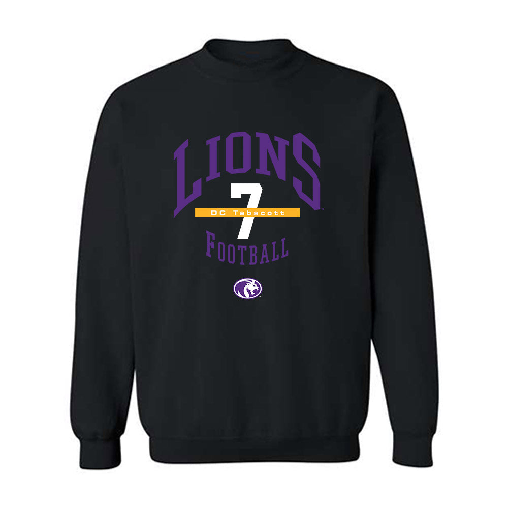 North Alabama - NCAA Football : DC Tabscott - Classic Fashion Shersey Crewneck Sweatshirt-0
