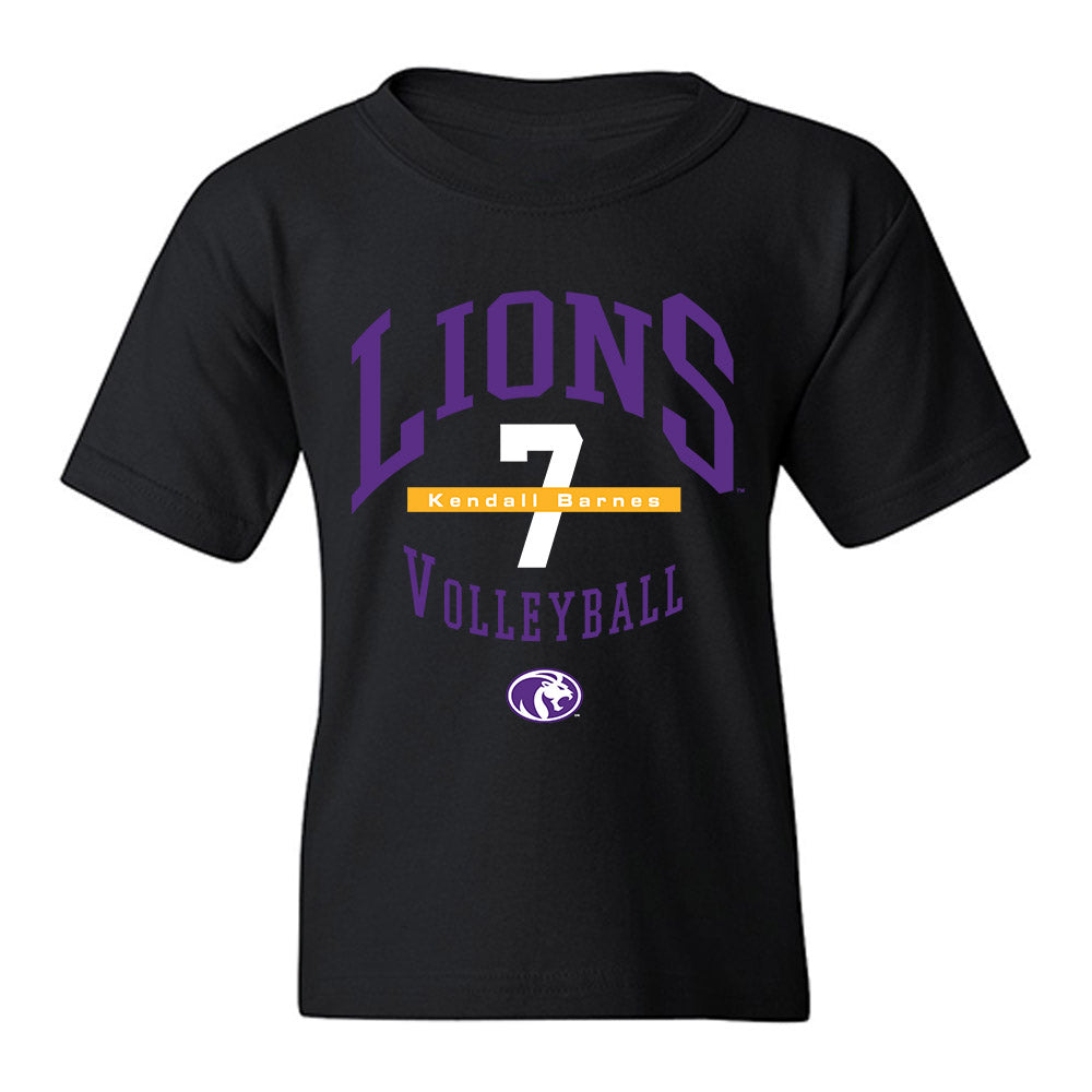 North Alabama - NCAA Women's Volleyball : Kendall Barnes - Classic Fashion Shersey Youth T-Shirt-0
