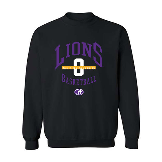 North Alabama - NCAA Men's Basketball : Kevin De Kovachich - Classic Fashion Shersey Crewneck Sweatshirt-0