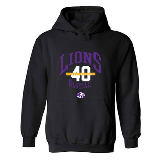 North Alabama - NCAA Baseball : Petey Craska - Classic Fashion Shersey Hooded Sweatshirt-0