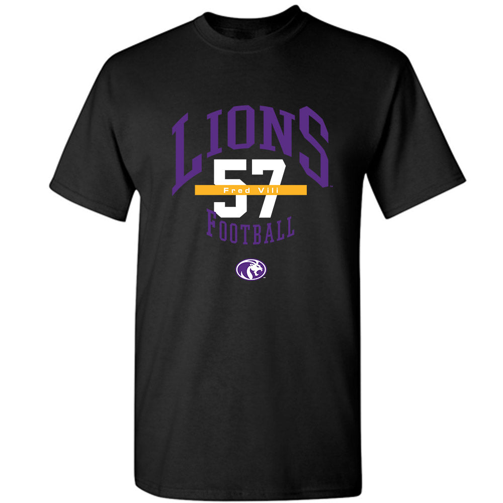 North Alabama - NCAA Football : Fred Vili - Classic Fashion Shersey T-Shirt-0