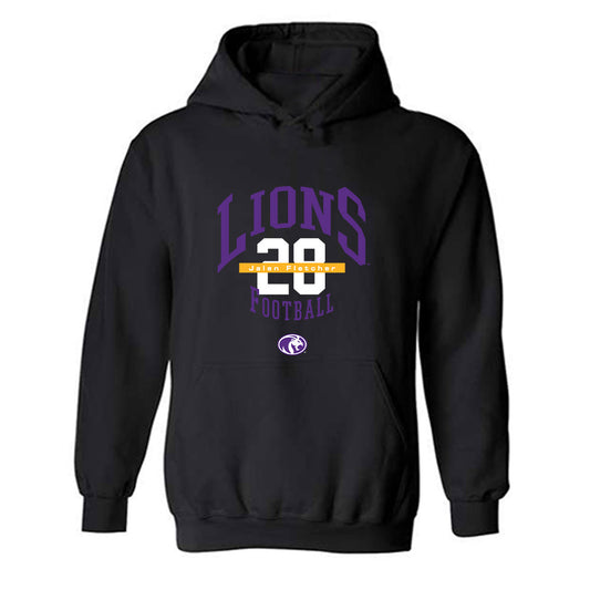 North Alabama - NCAA Football : Jalen Fletcher - Classic Fashion Shersey Hooded Sweatshirt-0