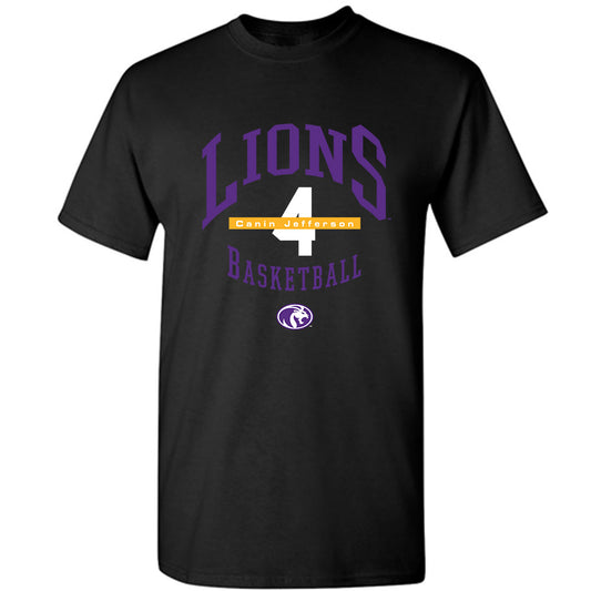 North Alabama - NCAA Men's Basketball : Canin Jefferson - Classic Fashion Shersey T-Shirt-0