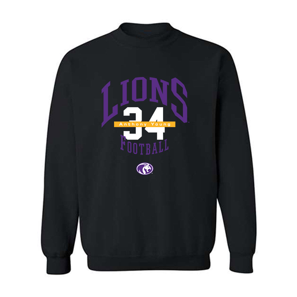 North Alabama - NCAA Football : Anthony Young - Classic Fashion Shersey Crewneck Sweatshirt-0