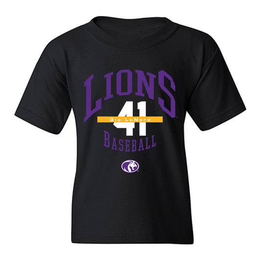 North Alabama - NCAA Baseball : Gio LoNero - Classic Fashion Shersey Youth T-Shirt-0