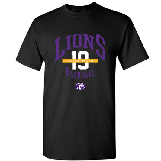North Alabama - NCAA Baseball : Reese Young - Classic Fashion Shersey T-Shirt-0