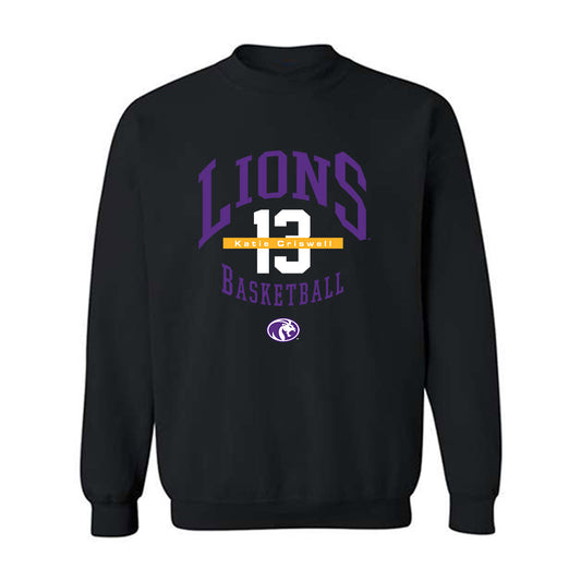 North Alabama - NCAA Women's Basketball : Katie Criswell - Classic Fashion Shersey Crewneck Sweatshirt-0