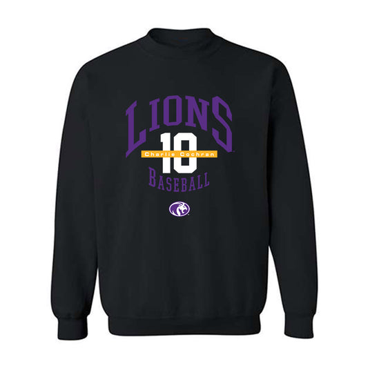 North Alabama - NCAA Baseball : Charlie Cochran - Classic Fashion Shersey Crewneck Sweatshirt-0
