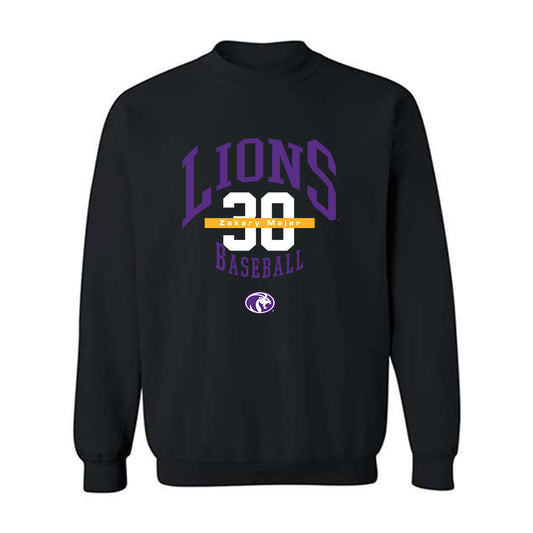 North Alabama - NCAA Baseball : Zakary Majer - Classic Fashion Shersey Crewneck Sweatshirt-0