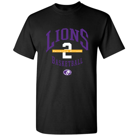North Alabama - NCAA Men's Basketball : Corneilous Williams - Classic Fashion Shersey T-Shirt-0