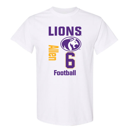 North Alabama - NCAA Football : Jayvian Allen - Classic Fashion Shersey T-Shirt