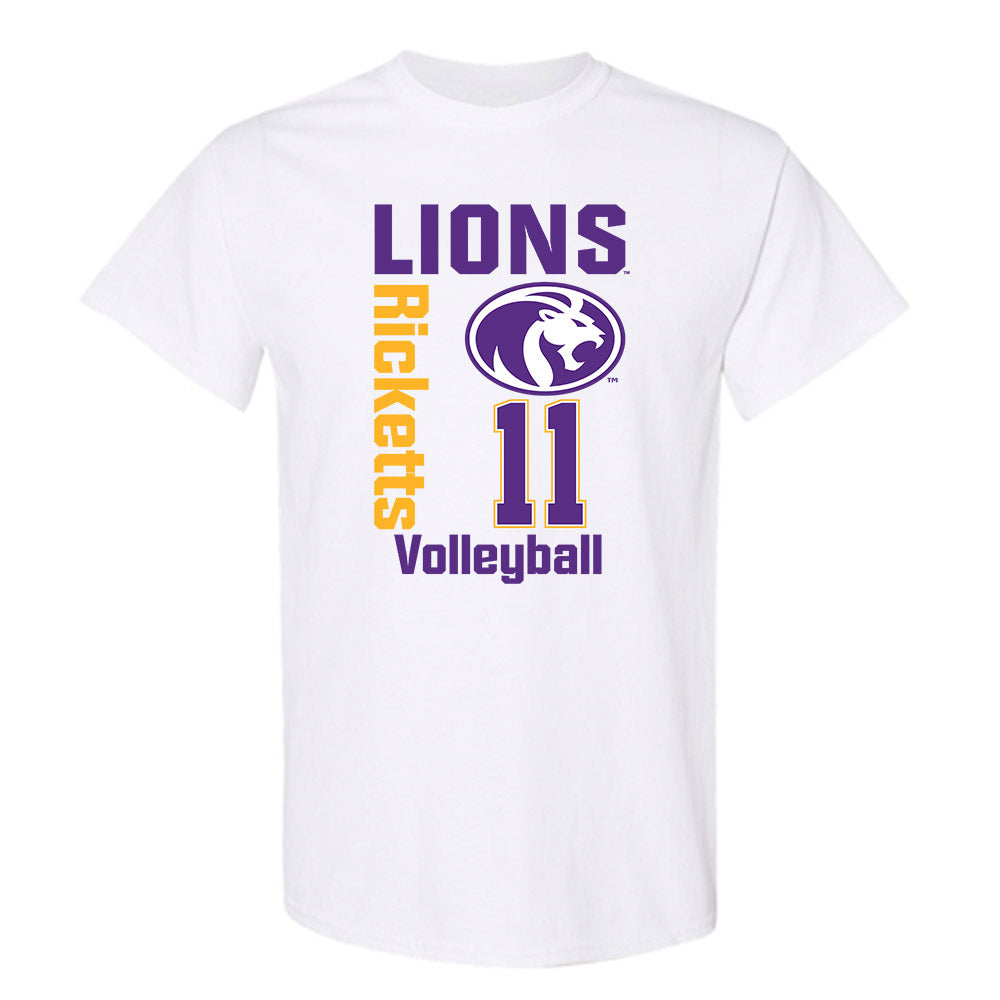 North Alabama - NCAA Women's Volleyball : Reese Ricketts - Classic Fashion Shersey T-Shirt-0