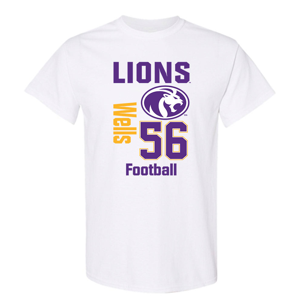 North Alabama - NCAA Football : Matthew Wells - Classic Fashion Shersey T-Shirt-0