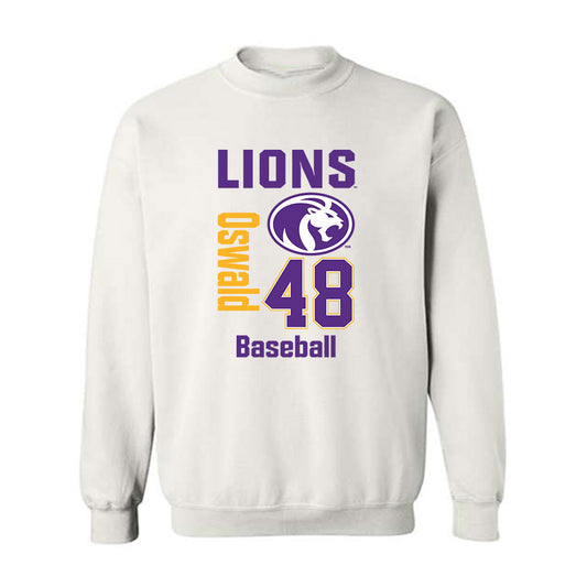 North Alabama - NCAA Baseball : Gavin Oswald - Classic Fashion Shersey Crewneck Sweatshirt-0