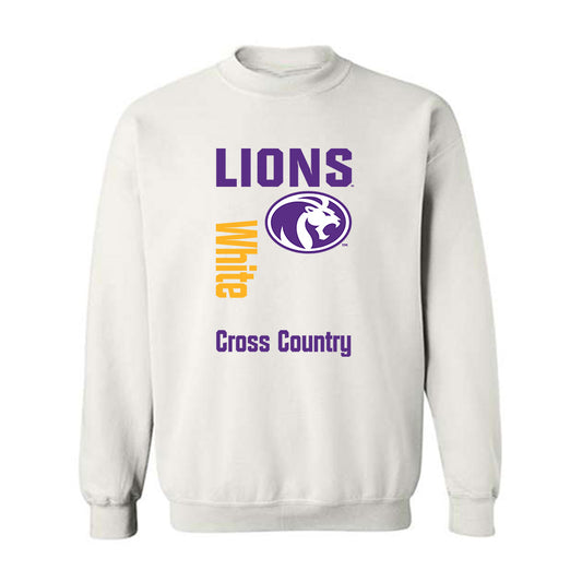 North Alabama - NCAA Men's Cross Country : Andrew White - Classic Fashion Shersey Crewneck Sweatshirt-0