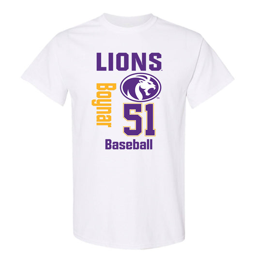 North Alabama - NCAA Baseball : Jake Boynar - Classic Fashion Shersey T-Shirt-0