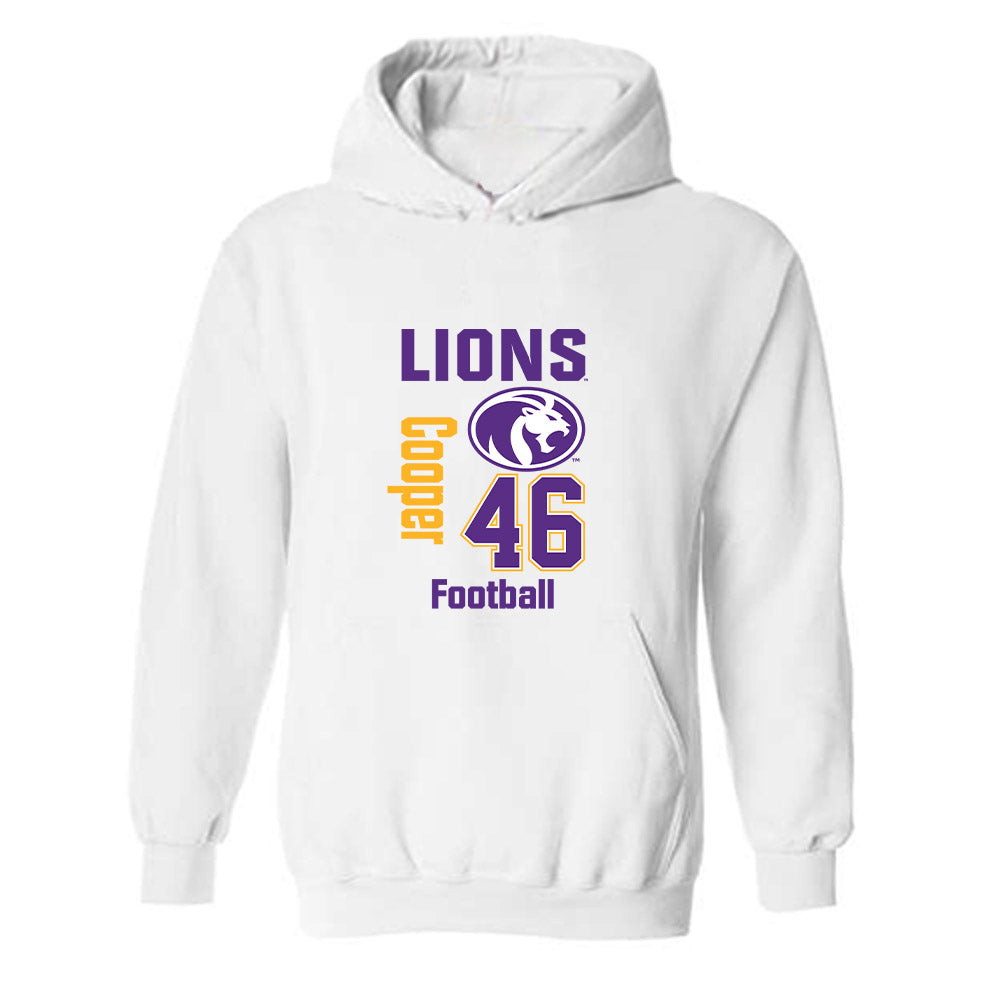 North Alabama - NCAA Football : Joshua Cooper - Classic Fashion Shersey Hooded Sweatshirt-0