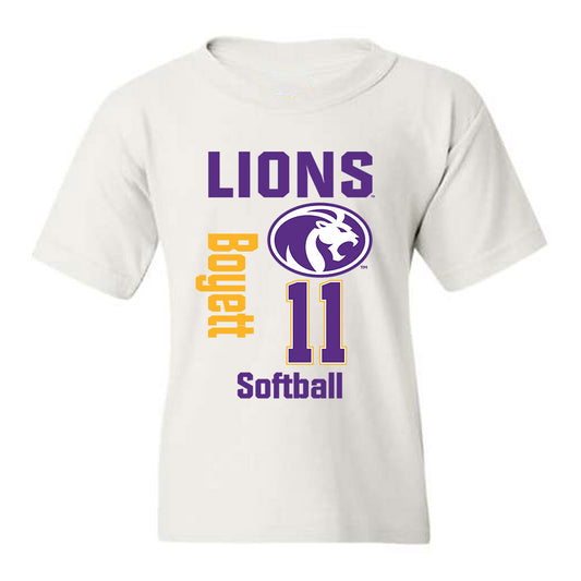 North Alabama - NCAA Softball : Ryleigh Boyett - Classic Fashion Shersey Youth T-Shirt