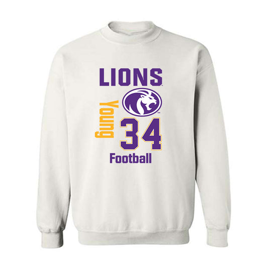 North Alabama - NCAA Football : Anthony Young - Classic Fashion Shersey Crewneck Sweatshirt-0