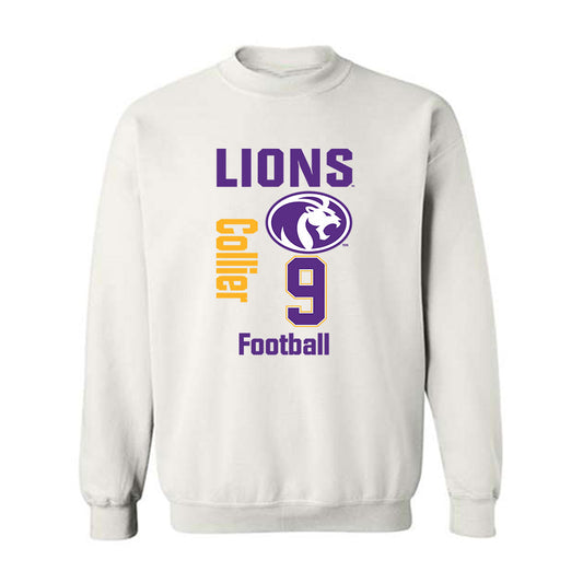 North Alabama - NCAA Football : Logan Collier - Classic Fashion Shersey Crewneck Sweatshirt