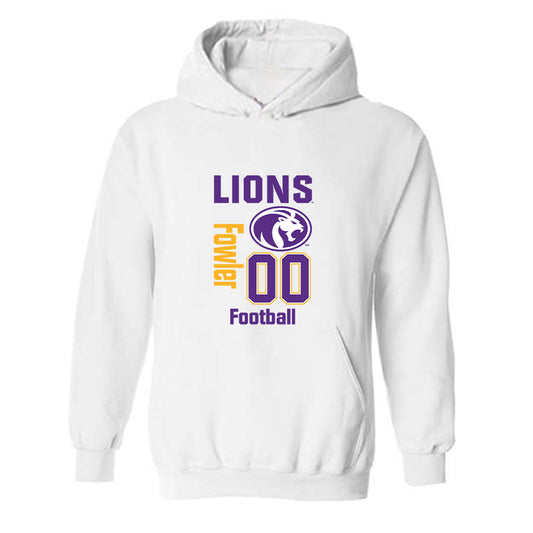 North Alabama - NCAA Football : Drake Fowler - Classic Fashion Shersey Hooded Sweatshirt-0