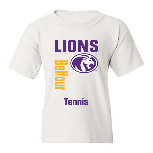 North Alabama - NCAA Men's Tennis : Samu Balfour - Classic Fashion Shersey Youth T-Shirt-0
