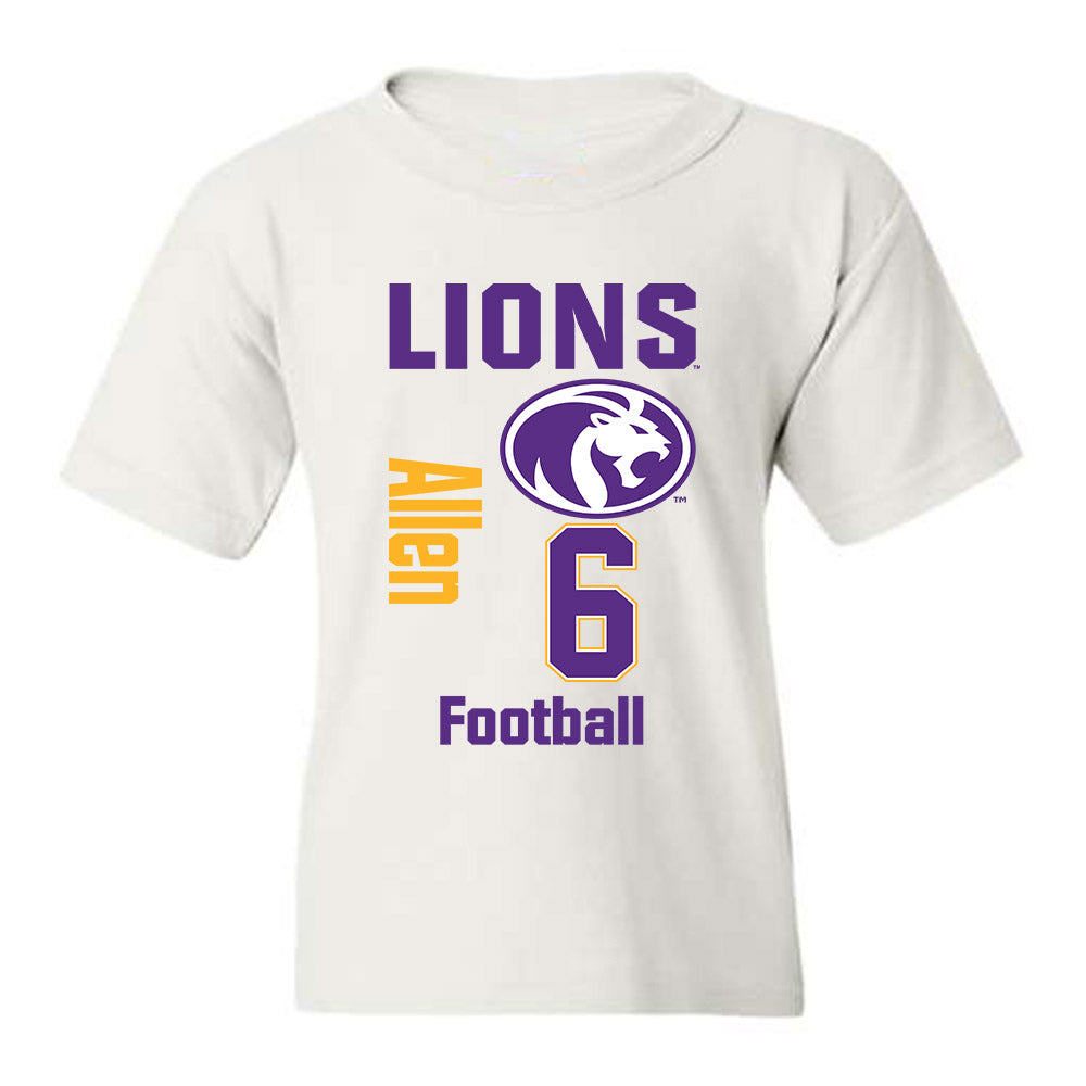 North Alabama - NCAA Football : Jayvian Allen - Classic Fashion Shersey Youth T-Shirt