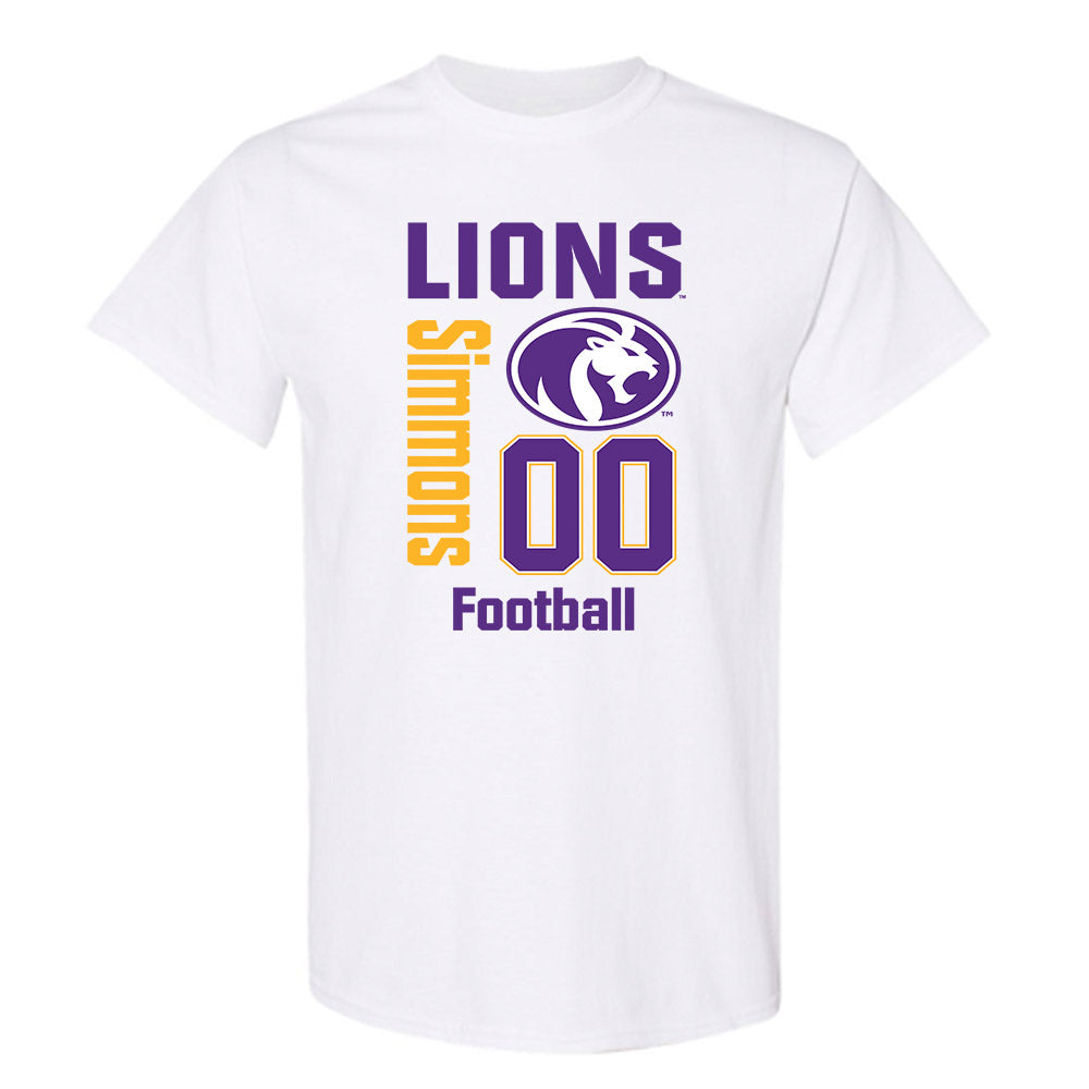 North Alabama - NCAA Football : Dawson Simmons - Classic Fashion Shersey T-Shirt-0