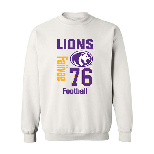 North Alabama - NCAA Football : Anthony Faiivae - Classic Fashion Shersey Crewneck Sweatshirt-0