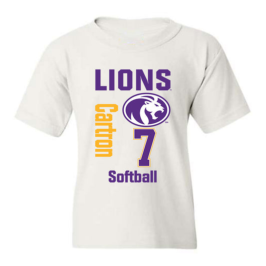 North Alabama - NCAA Softball : Mary Cartron - Classic Fashion Shersey Youth T-Shirt