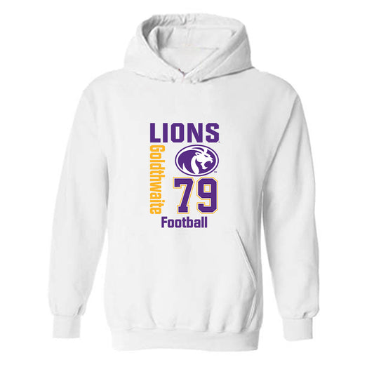 North Alabama - NCAA Football : Raykwon Goldthwaite - Classic Fashion Shersey Hooded Sweatshirt-0