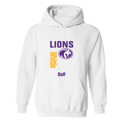North Alabama - NCAA Women's Golf : Olivia Whittle - Classic Fashion Shersey Hooded Sweatshirt-0