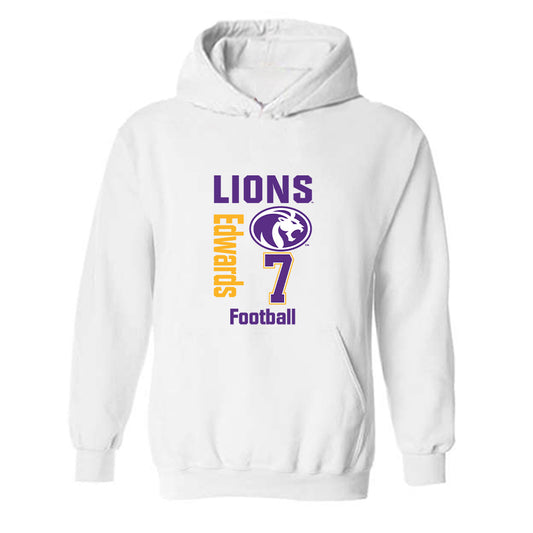 North Alabama - NCAA Football : Jalin Edwards - Classic Fashion Shersey Hooded Sweatshirt-0