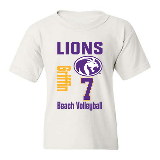 North Alabama - NCAA Beach Volleyball : Karsyn Griffin - Classic Fashion Shersey Youth T-Shirt-0