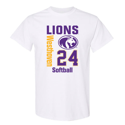 North Alabama - NCAA Softball : Lindsey Westhoven - Classic Fashion Shersey T-Shirt-0