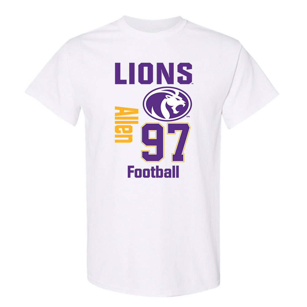 North Alabama - NCAA Football : Trace Allen - Classic Fashion Shersey T-Shirt-0