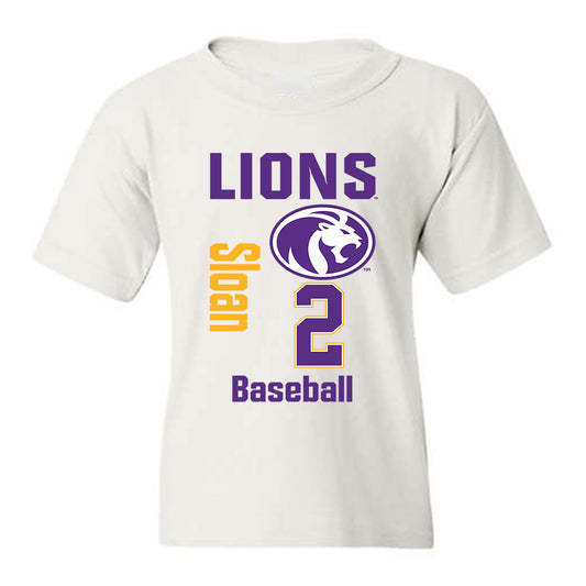 North Alabama - NCAA Baseball : Jayden Sloan - Classic Fashion Shersey Youth T-Shirt-0