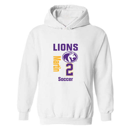 North Alabama - NCAA Women's Soccer : Haylee Martin - Classic Fashion Shersey Hooded Sweatshirt-0