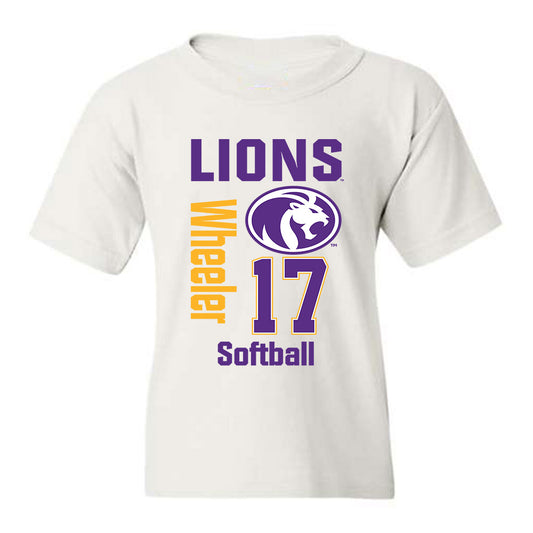 North Alabama - NCAA Softball : Laura Leigh Wheeler - Classic Fashion Shersey Youth T-Shirt