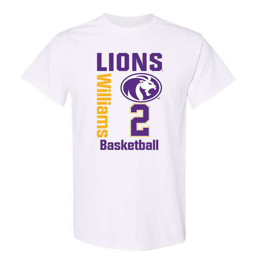 North Alabama - NCAA Men's Basketball : Corneilous Williams - Classic Fashion Shersey T-Shirt-0