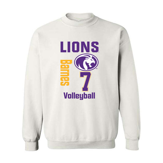 North Alabama - NCAA Women's Volleyball : Kendall Barnes - Classic Fashion Shersey Crewneck Sweatshirt-0
