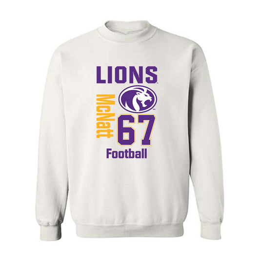 North Alabama - NCAA Football : Shane McNatt - Classic Fashion Shersey Crewneck Sweatshirt-0