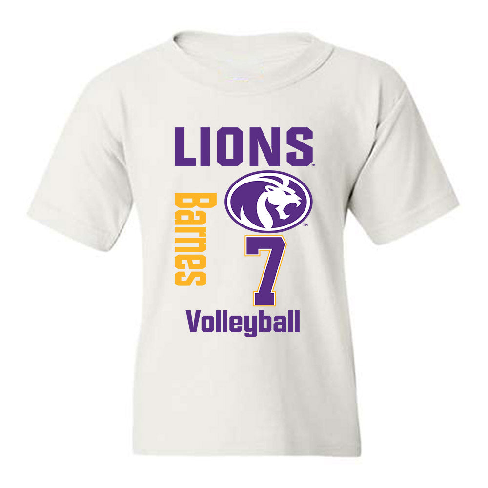 North Alabama - NCAA Women's Volleyball : Kendall Barnes - Classic Fashion Shersey Youth T-Shirt-0