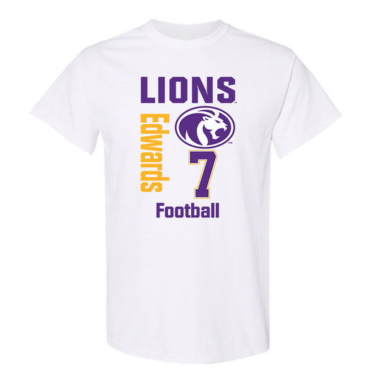 North Alabama - NCAA Football : Jalin Edwards - Classic Fashion Shersey T-Shirt-0