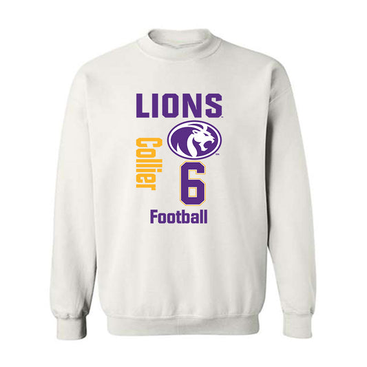 North Alabama - NCAA Football : Travis Collier - Classic Fashion Shersey Crewneck Sweatshirt-0